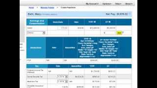 eSmart Paycheck Creating Paydays [upl. by Iain]