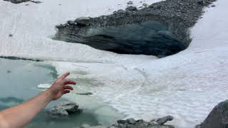 Blackcomb Glacier ICE CAVE  SUMMER VERSION [upl. by Brout64]