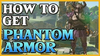 PHANTOM ARMOR SET LOCATION  The Legend of Zelda Breath of the Wild [upl. by Ahsita935]