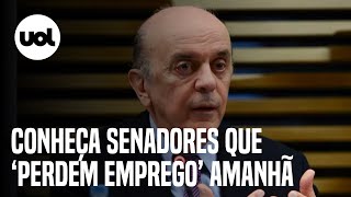 Posse no Senado Conheça os políticos que perdem emprego após derrota nas urnas e os 5 reeleitos [upl. by Roselane156]