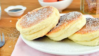 Recette pancakes facile et rapide sans lait et sans repos [upl. by Kaycee841]