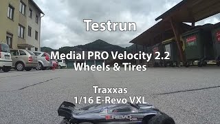 Traxxas ERevo VXL  Testrun Medial PRO Velocity 22 [upl. by Leiria]