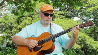 quotLiliu Equot  Slack Key at the Queen Liliuokalani Botanical Garden [upl. by Ahsilak609]