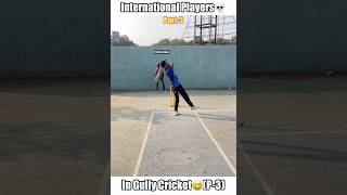 International Players in Gully Cricket😅Part3 ft Pant gill Chahal shorts cricket [upl. by Colb]