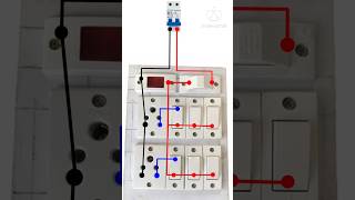 2 Socket switch Fuse Wiring shortsshortsfeedelectricalwiringelectricalinstallationwiringtecnic [upl. by Cralg]