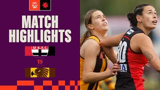 St Kilda v Hawthorn Highlights  Round 6 2023  AFLW [upl. by Hadwin360]