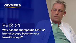 Favorite Bronchoscopes  Prof Eberhardts experience with Olympus EVIS X1 [upl. by Neroled]