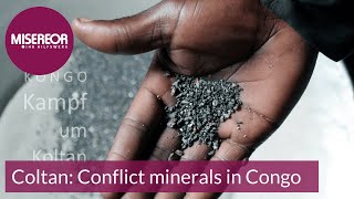 Coltan Conflict minerals in Congo [upl. by Lerret]