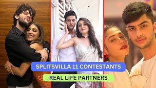 SPLITSVILLA 11 CONTESTANTS AND THEIR REAL LIFE CONNECTIONS🤯 [upl. by Cosetta]