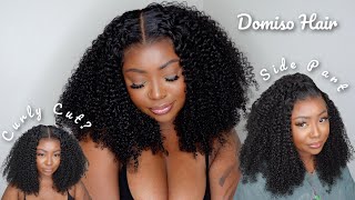 OMG 😍Wear and Go Glueless Max Part Afro Curly HD Wig Install  Beginner Friendly  Domiso Hair [upl. by Ellessig]