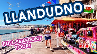 LLANDUDNO  Exploring the holiday seaside town of Llandudno Wales [upl. by Ramej]