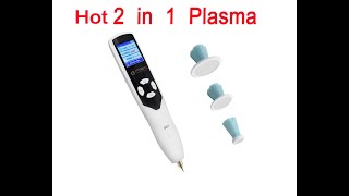 2 in 1 Fibroblast Plasma Pen pluma de plasma de fibroblastos for eyeliftneck liftskin tags removal [upl. by Joub]