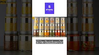 Shopsy 18 Pcs Containers Setshopsyshorts [upl. by Jackie]