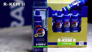 RAWLPLUG  RKEMII STYRENE FREE POLYSTER RESIN INSTALLATION [upl. by Pessa]