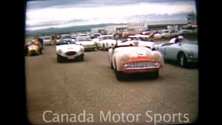 CMS 54  1960 Claresholm Sports Car Race  Historic 16mm film [upl. by Niwri]