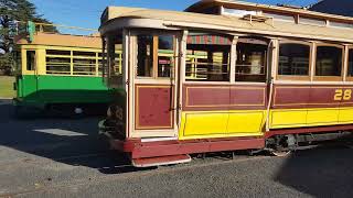 Trams at the Museum tram [upl. by Odnaloy647]