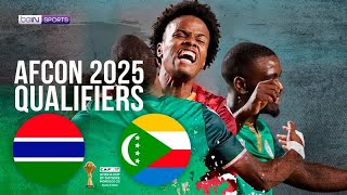 Gambia vs Comoros  AFCON Qualifiers 2025 HIGHLIGHTS  111524  beIN SPORTS USA [upl. by Beera]