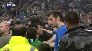 panathinaikos  maccabi tel aviv 542012 playoff 5th game oaka final moments [upl. by Hull]