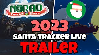 2023 Santa Tracker Live Stream  Official Trailer HD [upl. by Venola]