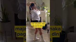 majasalvador nakapag zumba pa din kahit buntis shorts [upl. by Nerine]