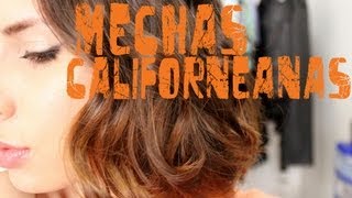 ¿Como hacer las mechas californianas en casa [upl. by Needan952]