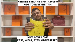 Hermès Mini Evelyne Quick Review  Ode to the Evelyne 16 TPM [upl. by Nelad]