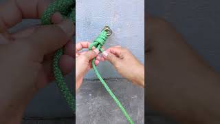 quick releasing knotadd more round on highwaymans hitch rope knot158 [upl. by Edna956]