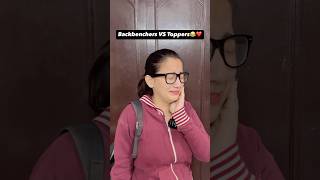 Kon hai Topper📚😂topper backbenchers comedyshorts shorts youtubeindia comedy share viral [upl. by Anaujik]