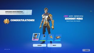 claim the new 0 vbucks bundle [upl. by Naitsirk898]