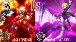 world spriggan VS jet wyvern [upl. by Annekam546]