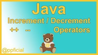 Java Increment and Decrement Operators i and i by Example  Java Programming Tutorial [upl. by Airahcaz127]