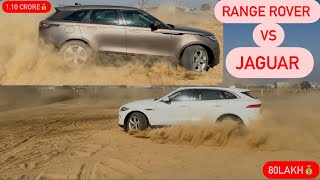 Range Rover VS Jaguar full offroading competition🔥which one is KING 👑 [upl. by Gnolb167]