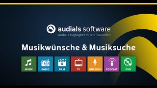 Audials 2016 in 120 Sekunden Musikwünsche amp Musiksuche [upl. by Barcroft]