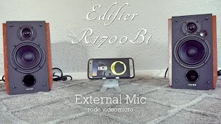 Edifier r1700BT Bluetooth Bookshelf Speakers  Review [upl. by Ihtac267]