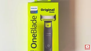 Unboxing Philips OneBlade face amp body Mod QP2824 [upl. by Guglielma379]