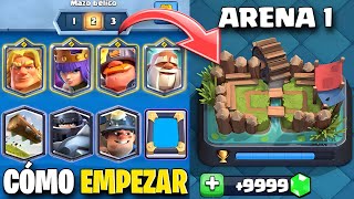 ✅ CÓMO EMPEZAR A JUGAR CLASH ROYALE EN 2023 🤯 GUIA PARA PRINCIPIANTES 1 [upl. by Nocaj]