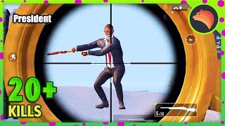 Saving The PRESIDENT  Funny Sevou  PUBG MOBILE [upl. by Naves291]