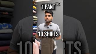 1 Pant 10 matching shirts  best shirts for brown pant menswearstyle formaloutfit menfashionideas [upl. by Fabian349]