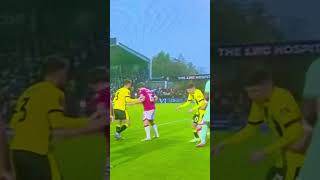 Harrogate vs Wrexham Goal soccershorts soccer football [upl. by Iraam898]