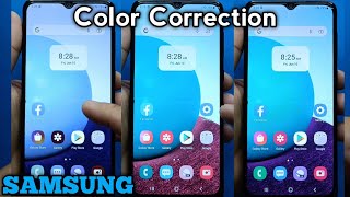 How to use color correction on Samsung  Deuteranomaly Tritanomaly and Protanomaly Color Blindness [upl. by Nimad]