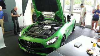 Mercedes Benz AMG GTR start up and rev [upl. by Kane]