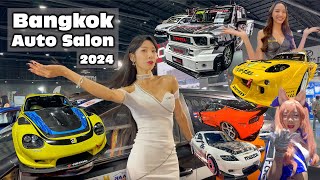 Bangkok Auto Salon 2024 Thailand Best Modified Cars Top Picks from Tokyo amp Korea Models [upl. by Hewet393]