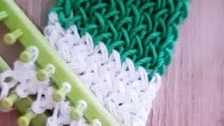 loom knitting videos [upl. by Armand]