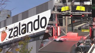 How a Zalando distribution center tracks thousands of packages per day [upl. by Nairam]