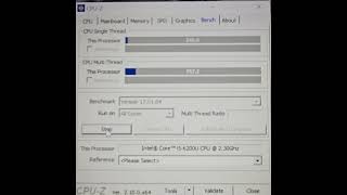 Testing Intel Core I5 6200U CPUZ  Mobile CPU test [upl. by Ming38]