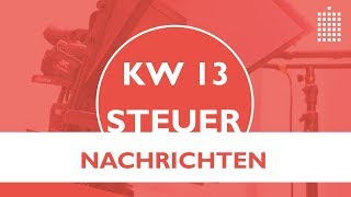 Steuernachrichten  Update 132019  Kostenlos amp schnell informiert [upl. by Bridget27]