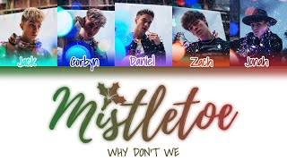 Why Dont We  Mistletoe Color Coded Lyrics [upl. by Kelvin251]