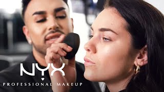 How To Strobing Tutorial  Angel Merino  NYX Cosmetics [upl. by Eolande]