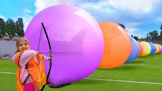 I Popped the WORLDS BIGGEST BALLOON 50 ft [upl. by Yleme855]