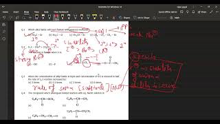 Practice Problems of Reaction Mechanism JEE Mains Level [upl. by Enimajneb]